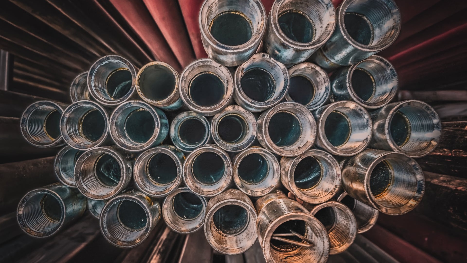 Ashfield steel - polished steel threaded pipes